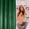 Eurofirany Vorhang ROSA aus Polyester dunkelgrün 270cm x Produktbild-Vorschau 21