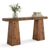 Console tafel van massief hout, 160 cm, salontafel voor Productafbeelding-voorbeeld 10