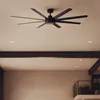 Deckenventilator ohne Licht Lautlos DC Hidra  Schwarz Produktbild-Vorschau 2