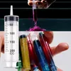 Siringa di precisione bianca con tubo, capacità 500 ml – Anteprima dell’immagine prodotto 3