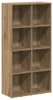 vidaXL Artisan dubová knihovna 66x30x130 cm materiál na Náhled obrázku produktu 1