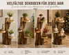 formano Deko-Ständer 60 cm Naturholz mit 3 Ablageflächen Produktbild-Vorschau 5