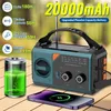 Radio ratunkowe ZELRUXX 20000 mAh z ładowaniem słonecznym, Podgląd zdjęcia produktu 5