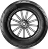 A motorcycle tire and wheel assembly shown from the front. Anteprima dell’immagine prodotto