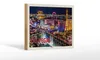 Holzschild Reise 18x12 cm Las Vegas USA The Strip Casinos Produktbild-Vorschau 1