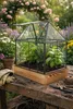 Clayre & Eef Dekorative Anzuchtkasten 26x17x32 cm Produktbild-Vorschau 5