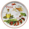 set de 4 assiettes à pizza Napoli Red Ø 32 cm Plat de Voir les images du produit 2