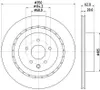 2 Bremsscheiben außenbelüftet Ø 68 mm 20 mm HELLA für u.a. Produktbild-Vorschau 6