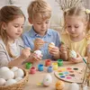 12x Echte ausgeblasene Enteneier weiß Natur Ostereier Deko Produktbild-Vorschau 7