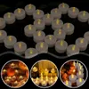 24 LED sviečok, blikajúce, teplá biela farba, napájanie na Náhľad obrázku produktu 12