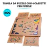 Tavola per puzzle PiecePro con 4 cassetti per 1000 pezzi - Anteprima dell’immagine prodotto 10