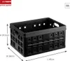 Sunware Aufbewahrungsbox Square 32L schwarz - klappbar und Produktbild-Vorschau 6