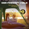 A couple relaxing in a dark green pop-up pavilion with large beanbag cushions. Anteprima dell’immagine prodotto