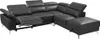 Vente-unique FABIEN, Ecksofa, Wohnzimmer, Anthrazit, Grau, Produktbild-Vorschau 3