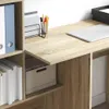 vidaXL Scrivania rovere Sonoma 131,5 x 50 x 106,5 cm Anteprima dell’immagine prodotto 4