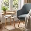 Biely odkladací stolík s dekorom, nosnosť do 7 kg – 30 cm – Náhľad obrázku produktu 6