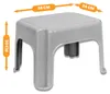 Tritthocker 38 cm grau Produktbild-Vorschau 2