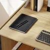 Bureau pliant HOMCOM, bureau d'ordinateur, bureau de bureau Voir les images du produit 9