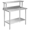 Piano di lavoro per cucina con ripiano superiore 120×60×120 Anteprima dell’immagine prodotto 8