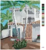 Zuty - Malen nach Zahlen - PALMEN AM SOMMERHAUS, 40x50 cm, Produktbild-Vorschau 3
