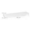 Étagère murale Relaxdays, lot de 3, L x P : 60 x 15 cm, Voir les images du produit 4