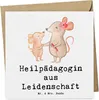 Mr. & Mrs. Panda Grußkarte Heilpädagogin Leidenschaft - Produktbild-Vorschau 1