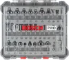 PRO Nutfräser- Set, gemischt, Schaft 8 mm, 30-tlg Produktbild-Vorschau 2