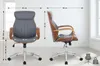 Bürostuhl Melilla Kunstleder walnuss/grau Produktbild-Vorschau 2