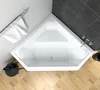 ECOLAM Baignoire d'angle IRMA 140 x140 cm + tablier | Voir les images du produit 10