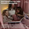 Biancheria letto bambini in mussola 100x135 cm Rosa antico Anteprima dell’immagine prodotto 3