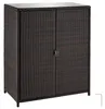 tectake® Aluminium Gartenschrank Monza 84,5 x 40,5 x 103,5 Produktbild-Vorschau 1