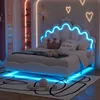Letto imbottito per bambini INONEFT, 140x190 cm, con Anteprima dell’immagine prodotto 3