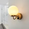Wandleuchte mit Schalter IP44 in Messing E14 Glas Metall Produktbild-Vorschau 1