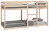 vidaXL Patrová postel 80x200 cm z masivního dřeva borovice Náhled obrázku produktu 1