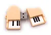 Onwomania Klavier Flügel Piano in Weiß USB Stick in Alu Produktbild-Vorschau 3