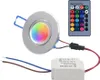3W LED Schwenkbar Einbaustrahler Panel RGB Dimmbar Strahler Produktbild-Vorschau 1