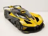 Bugatti Bolide noir métallique- jaune 1:18 BBURAGO Voir les images du produit 15