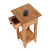 TELEFONTISCH "DRAWER 65" | Mahagón, 65x31x31 cm | Bočný Náhľad obrázku produktu 3