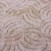 Tapis Scroll beige carré, 200 x 200 cm Voir les images du produit 5