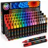 Acrylmarker Zandor 60 Farben wasserfest 4 mm für Stein Glas Produktbild-Vorschau 1