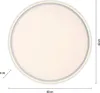 LED-Deckenleuchte - Weiß - Ø 60 cm - Kunststoff - Metall - Produktbild-Vorschau 7