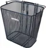 Basil Hinterradkorb Cardiff 35x29x35cm, schwarz, engmaschig Produktbild-Vorschau 1
