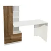 Skye Decor, Domingos - White, Walnut, Schreibtische, Weiß, Produktbild-Vorschau 4
