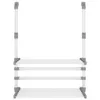 vidaXL Wäschetrockner für Balkon 54x25x42 cm Aluminium Produktbild-Vorschau 3