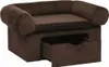 vidaXL Pohovka pro psy se zásuvkou hnědá 75x50x38 cm Náhled obrázku produktu 4