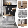 4x chaise de cuisine chaise de salle à manger en METAL Voir les images du produit 5