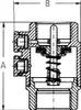 Zwischenventile ; 2 x IG G 1 1/4" MS Entleerungsschruben Produktbild-Vorschau 3