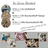 Waldtiere Set01 Waffelstoff Set  1x Waffelstoff + 2x  Produktbild-Vorschau 8