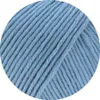 A close-up view of blue yarn. Produktbild-Vorschau