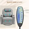 HOMCOM Massagesessel Ruhesessel Relaxsessel mit Produktbild-Vorschau 8